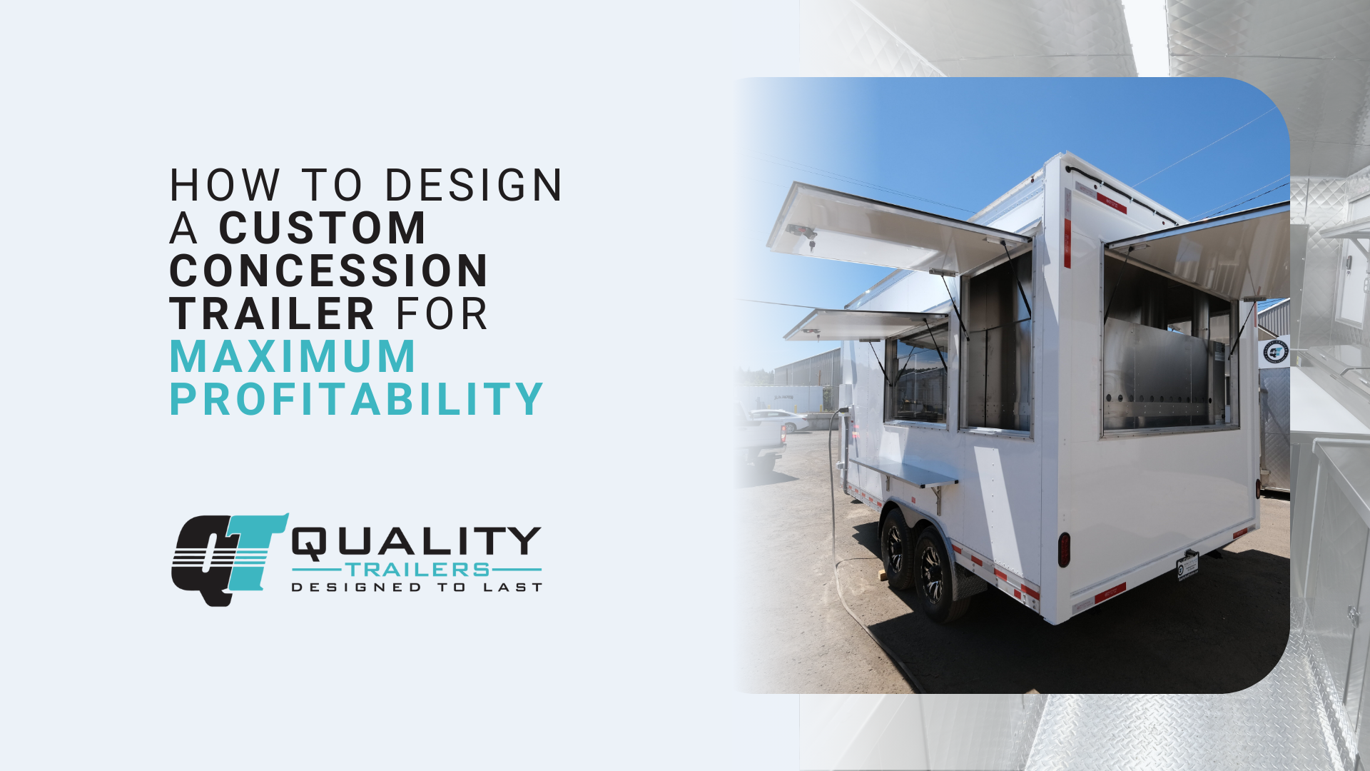 How to Design a Custom Concession Trailer for Maximum Profitability